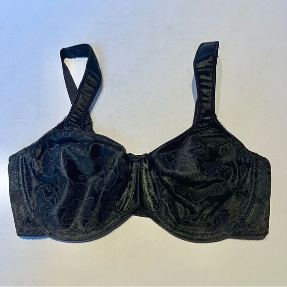 Bali Bra Black Size 34D Mesh Sides no Padding, Underwire. - Picture 1 of 8